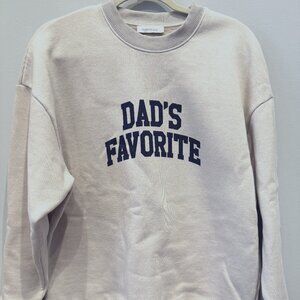 Anthropologie Favorite Daughter Dad's Favorite Sweatshirt